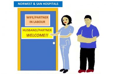 Husband/partner WELCOME during COVID restrictions at Norwest and the SAN Hospitals